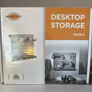 Desktop Storage Organization Peg Board Mount Plus DA06-4